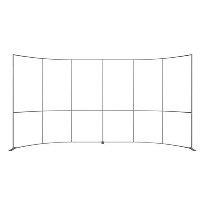 Formulate Master 20ft Horizontal Curve 10ft Tall Display - TradeShowPlus