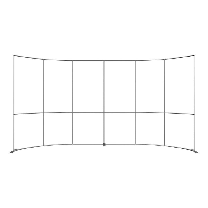 Formulate Master 20ft Horizontal Curve 10ft Tall Display - TradeShowPlus