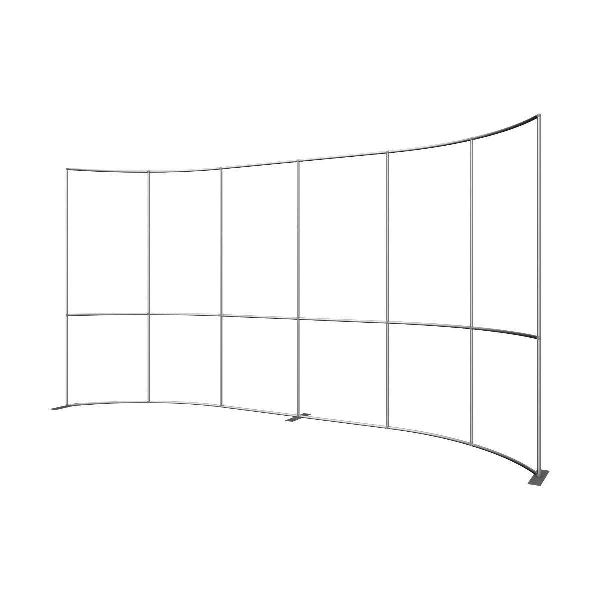 Formulate Master 20ft Horizontal Curve 10ft Tall Display - TradeShowPlus