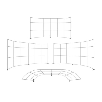 Formulate Master 20ft Horizontal Curve Display - TradeShowPlus