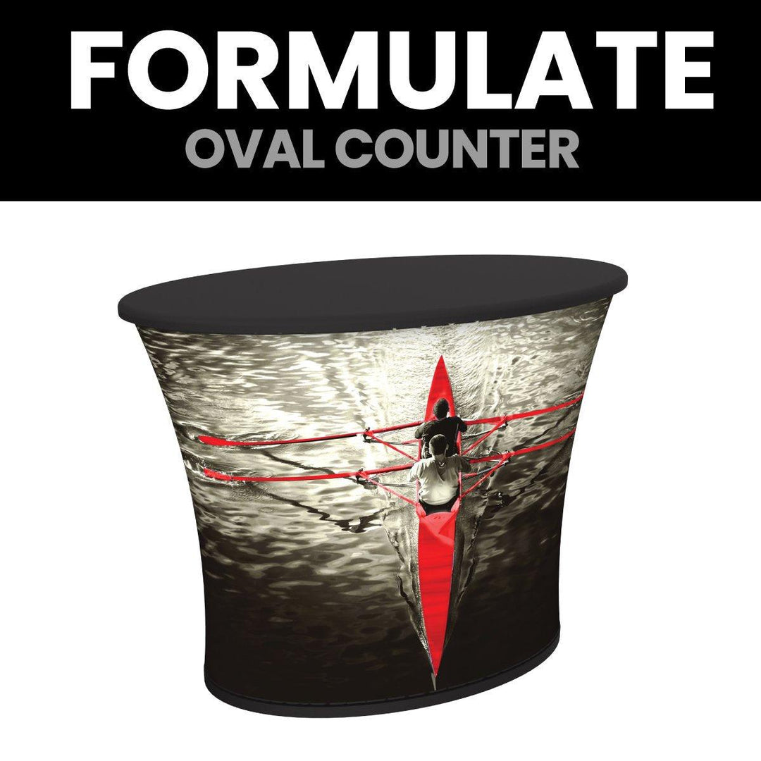 Formulate Oval Counter - TradeShowPlus