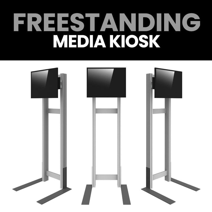 Freestanding Media Kiosk - TradeShowPlus