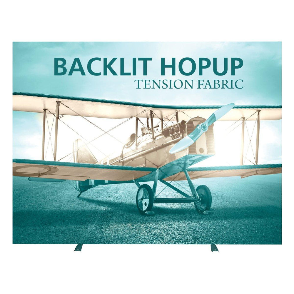 Hopup 10ft Backlit Display (Graphics Only) - TradeShowPlus