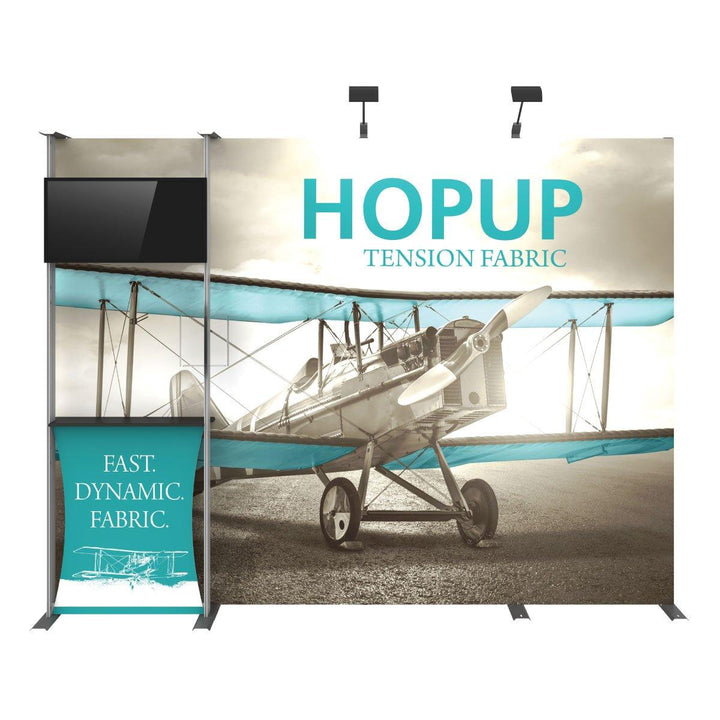 Hopup 10ft Dimension Kit 03 Display - TradeShowPlus