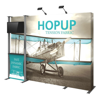 Hopup 10ft Dimension Kit 03 Display - TradeShowPlus