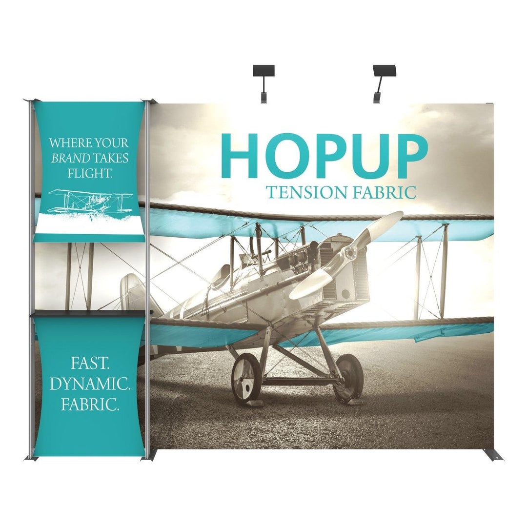 Hopup 10ft Dimension Kit 04 Display - TradeShowPlus