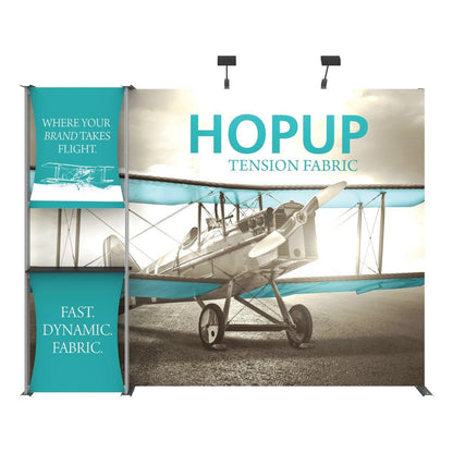 Hopup 10ft Dimension Kit 04 Display - TradeShowPlus