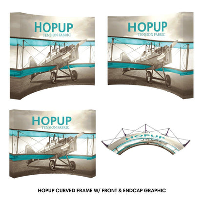 Hopup 10ft Display - TradeShowPlus