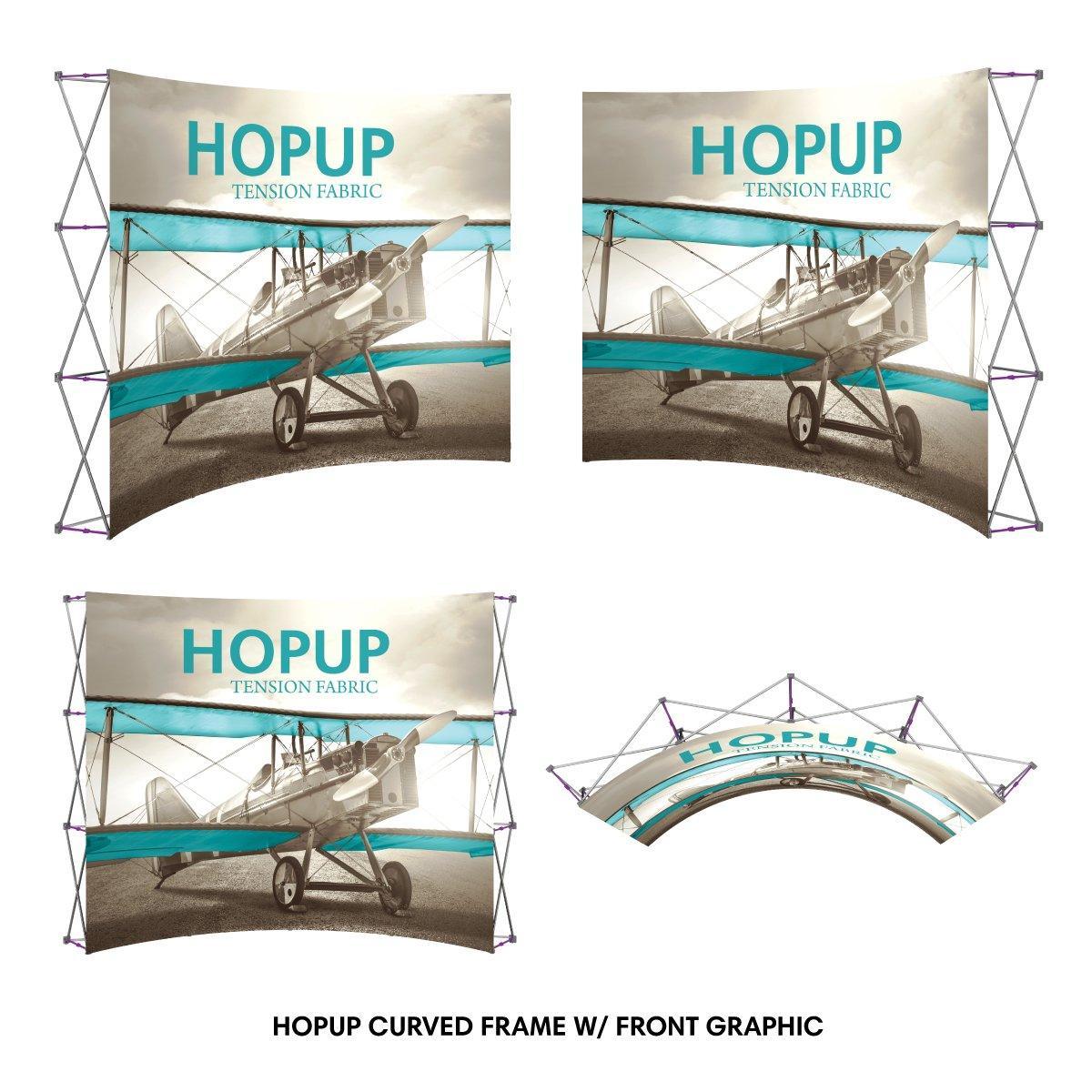 Hopup 10ft Display - TradeShowPlus