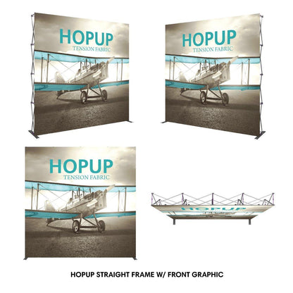 Hopup 10ft Extra Tall Display - TradeShowPlus