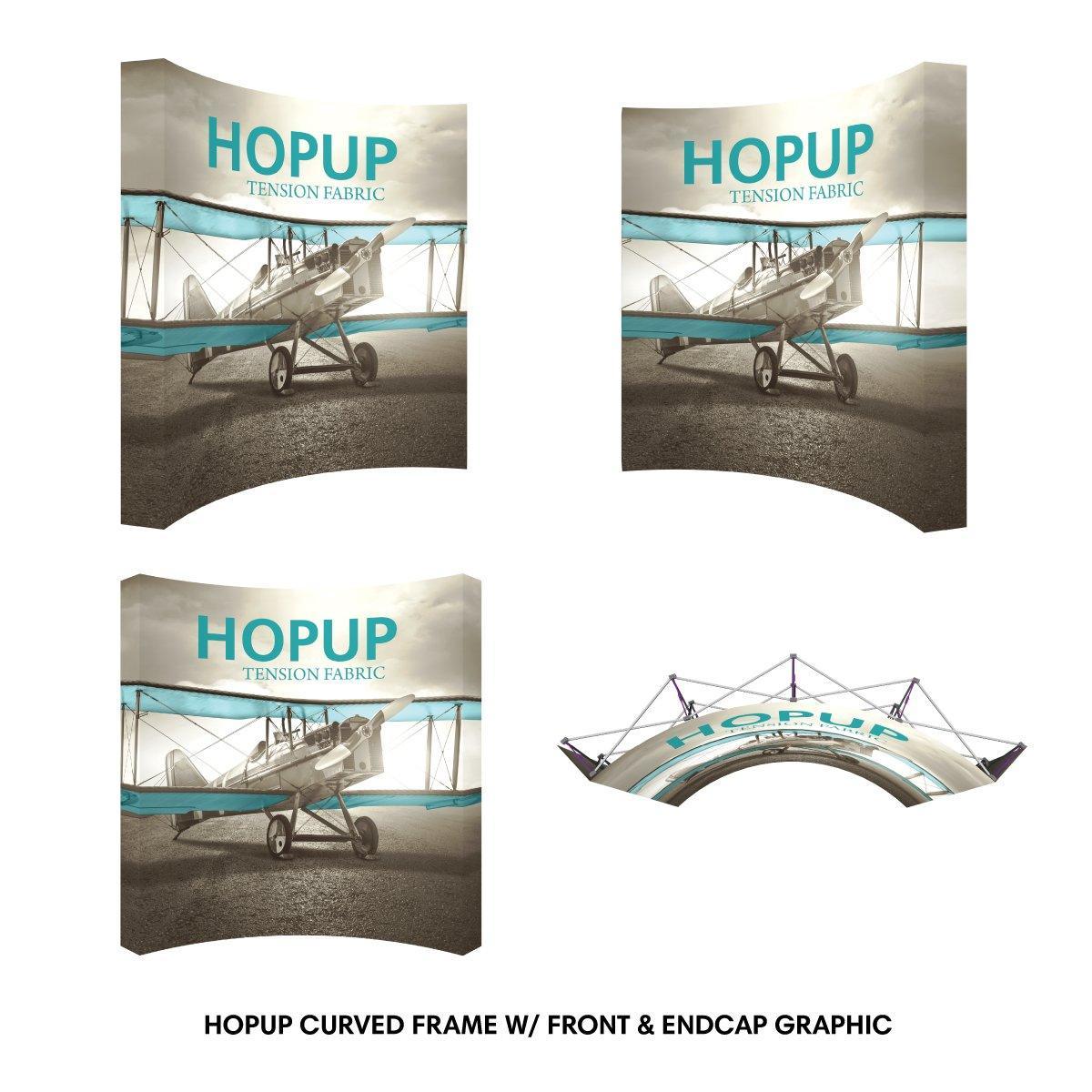 Hopup 10ft Extra Tall Display - TradeShowPlus