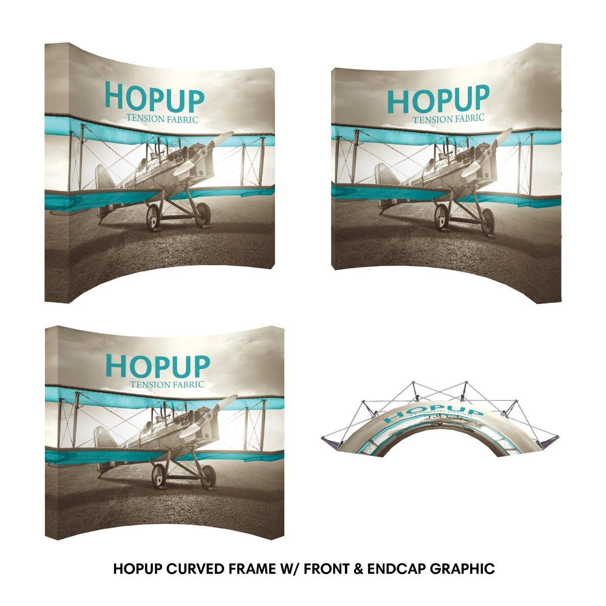 Hopup 13ft Extra Tall Display - TradeShowPlus