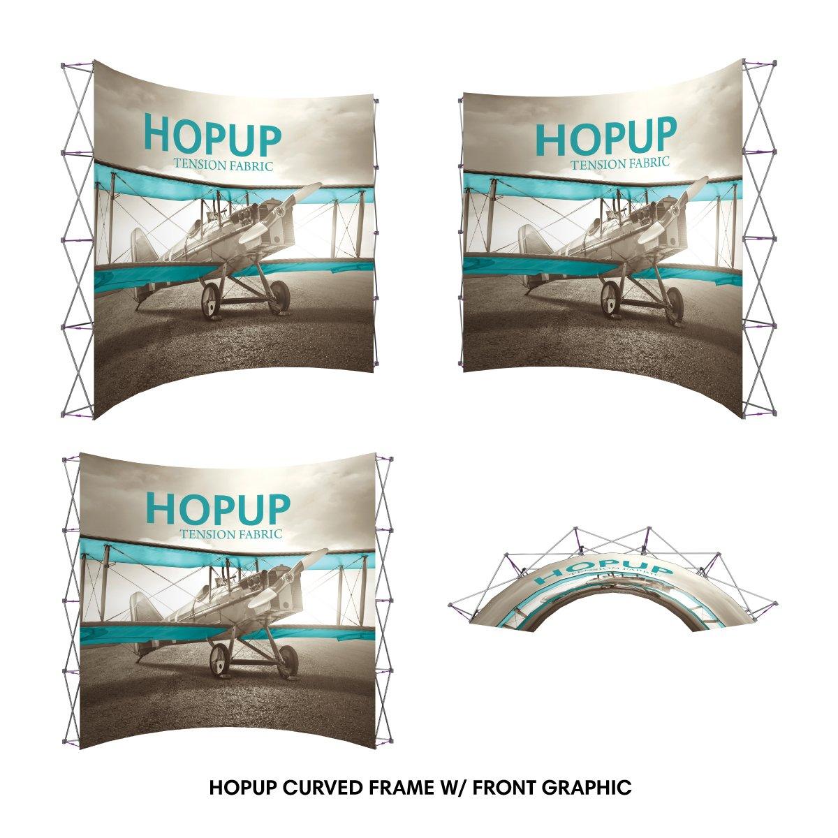 Hopup 13ft Extra Tall Display - TradeShowPlus