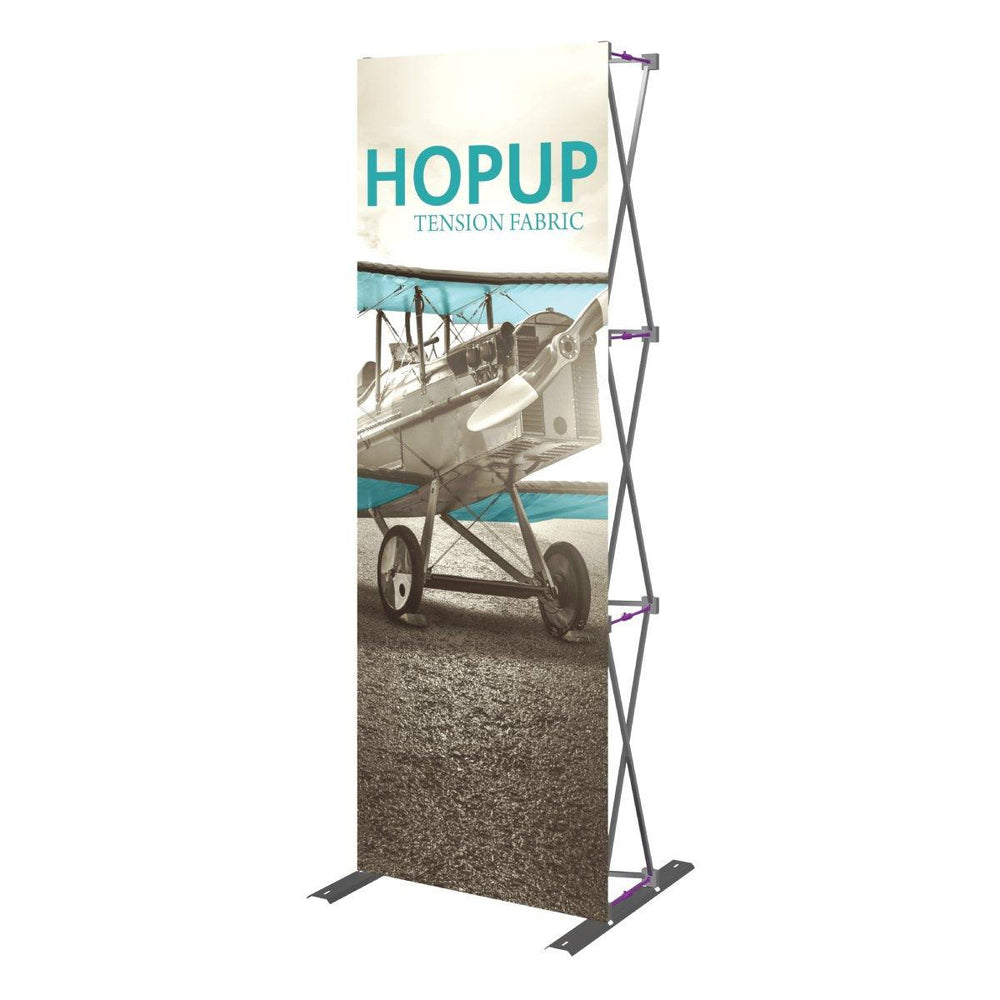 Hopup 2.5ft Display (Graphics Only) - TradeShowPlus
