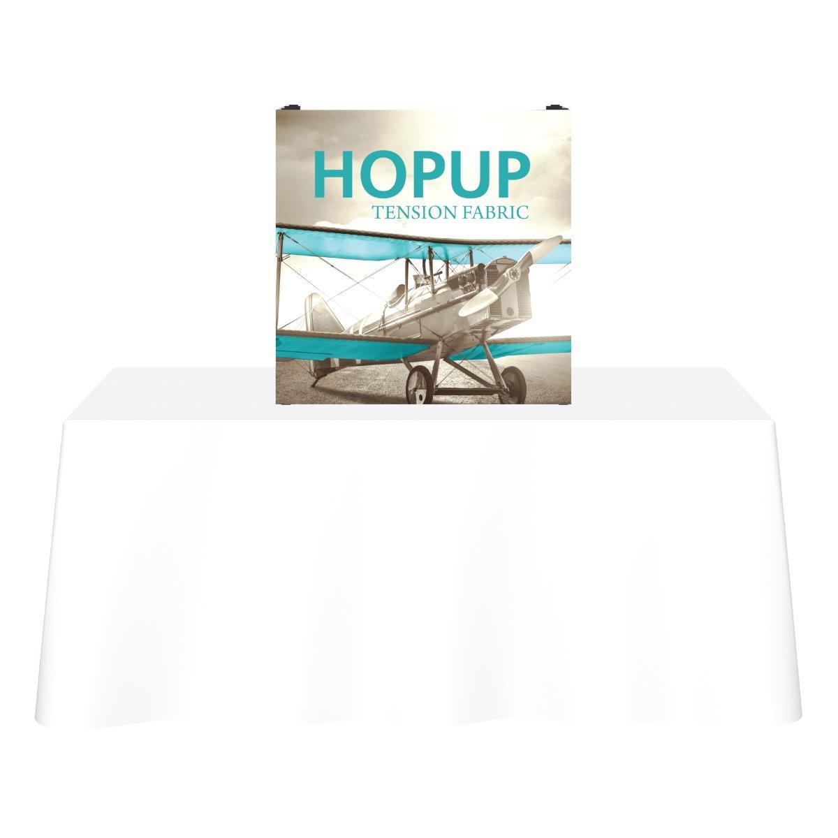 Hopup 2.5ft Tabletop Display - TradeShowPlus