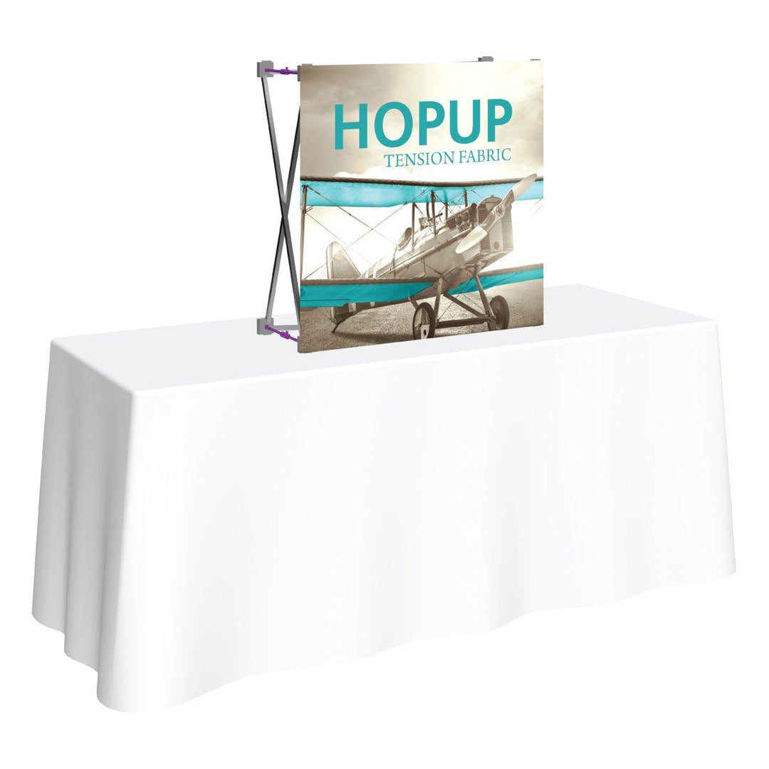 Hopup 2.5ft Tabletop Display - TradeShowPlus