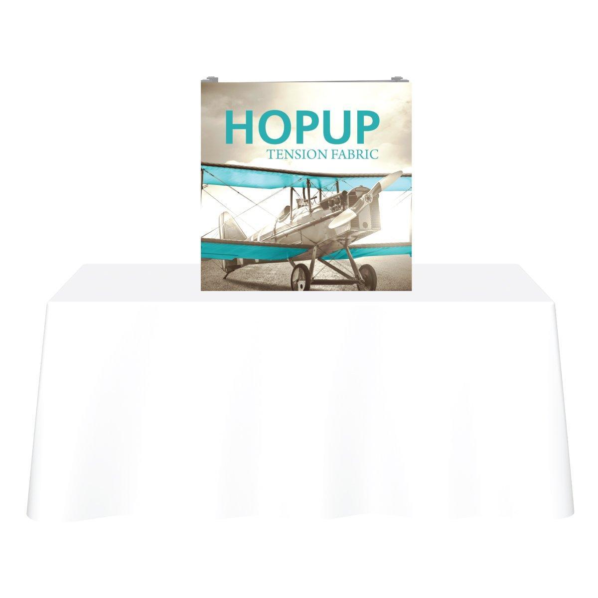 Hopup 2.5ft Tabletop Display - TradeShowPlus