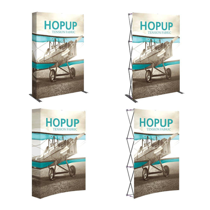 Hopup 5ft Display (Graphics Only) - TradeShowPlus