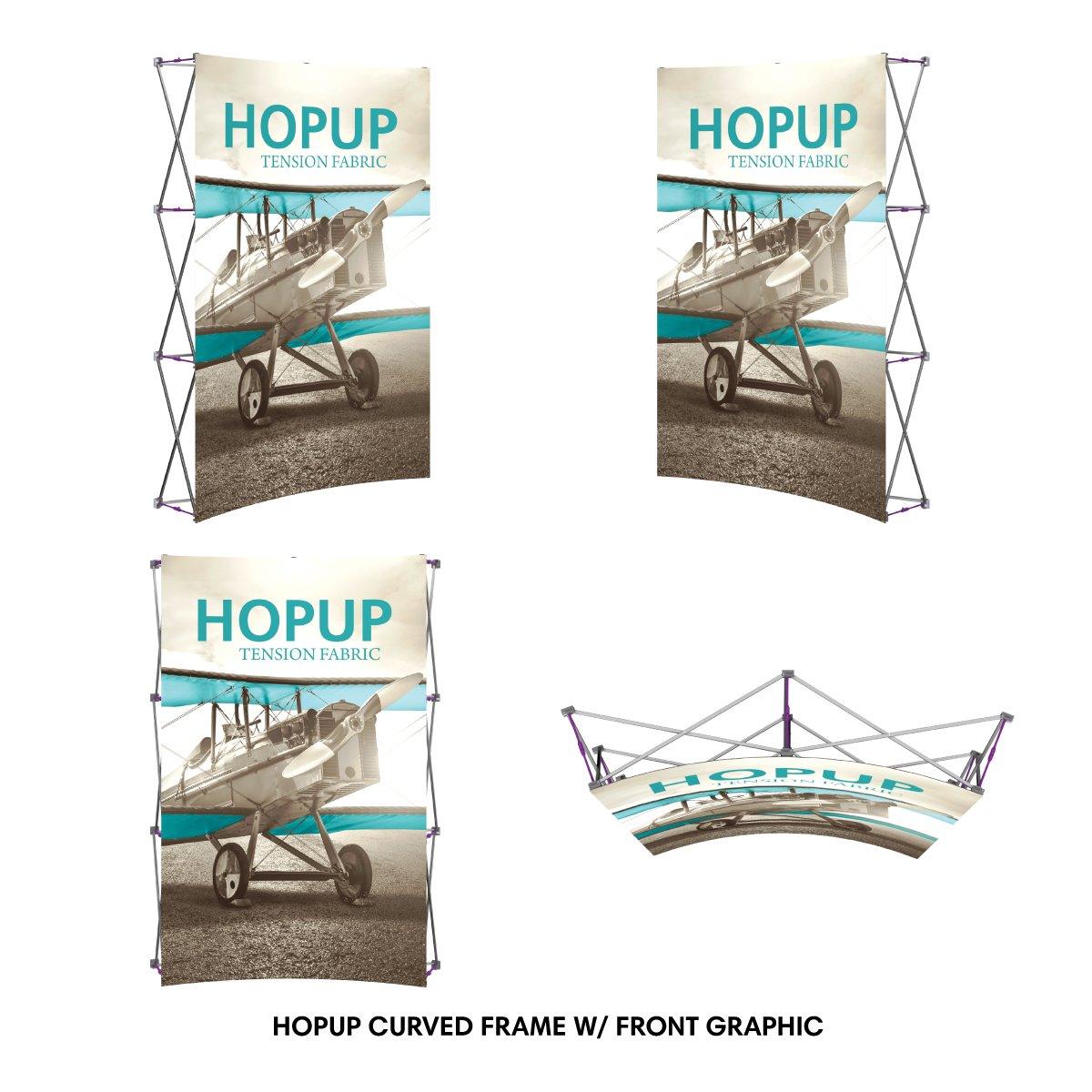 Hopup 5ft Display - TradeShowPlus