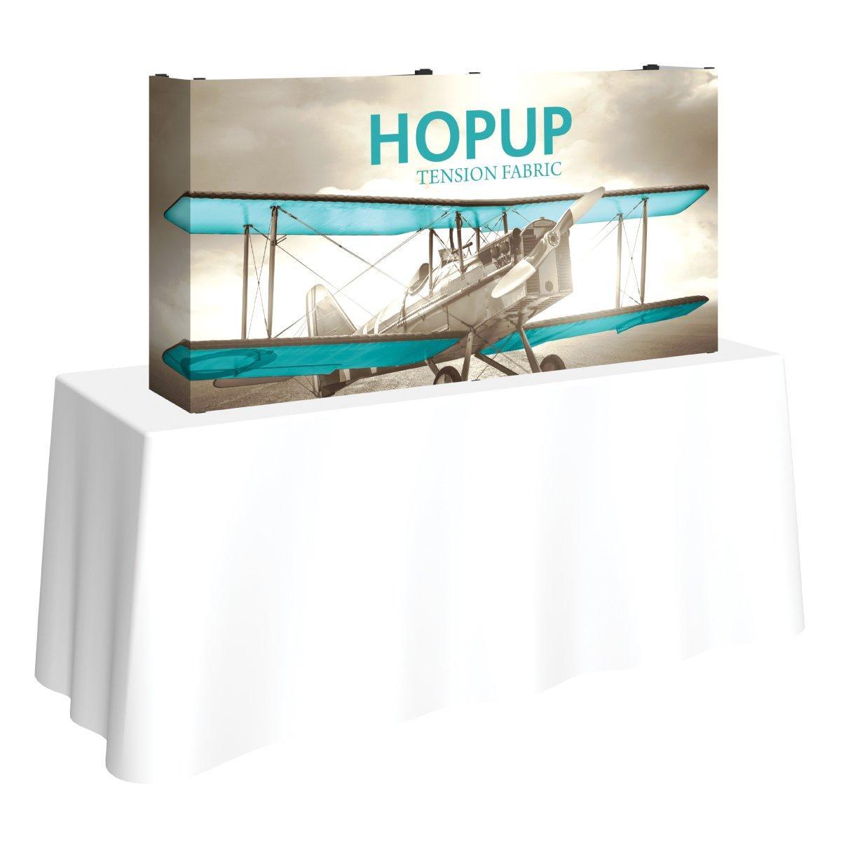 Hopup 5ft Tabletop Display (Graphics Only) - TradeShowPlus