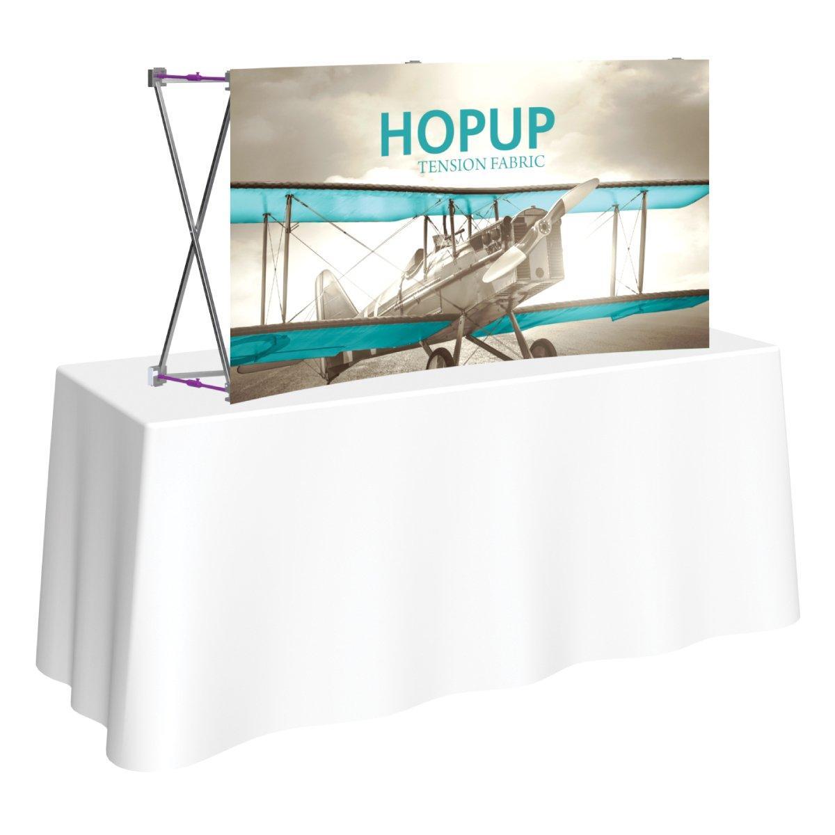 Hopup 5ft Tabletop Display (Graphics Only) - TradeShowPlus