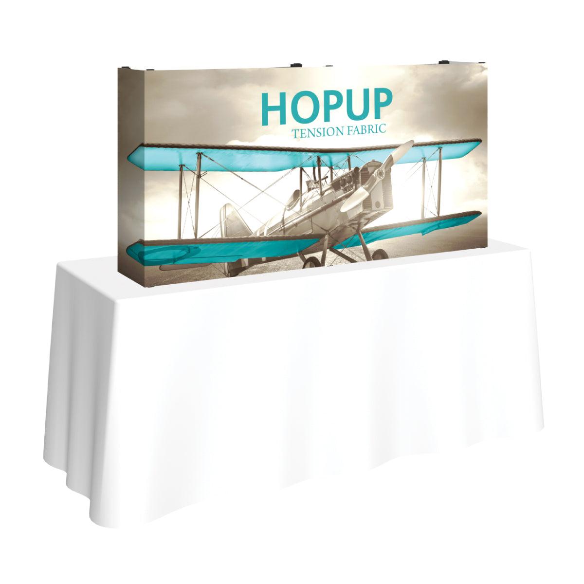 Hopup 5ft Tabletop Display - TradeShowPlus