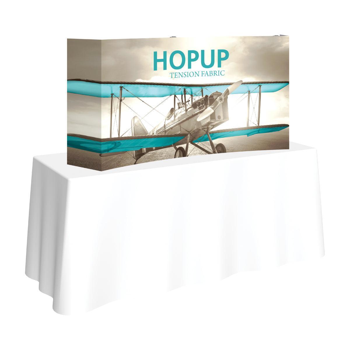 Hopup 5ft Tabletop Display - TradeShowPlus