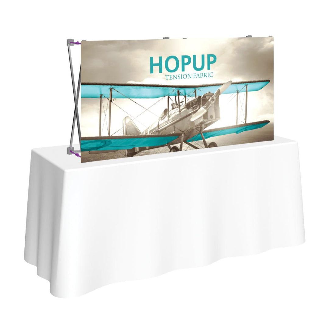 Hopup 5ft Tabletop Display - TradeShowPlus