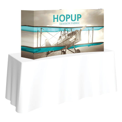 Hopup 5ft Tabletop Display - TradeShowPlus