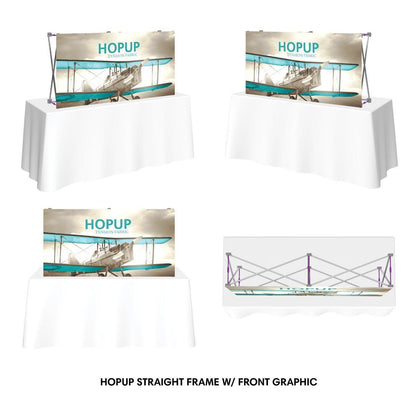 Hopup 5ft Tabletop Display - TradeShowPlus