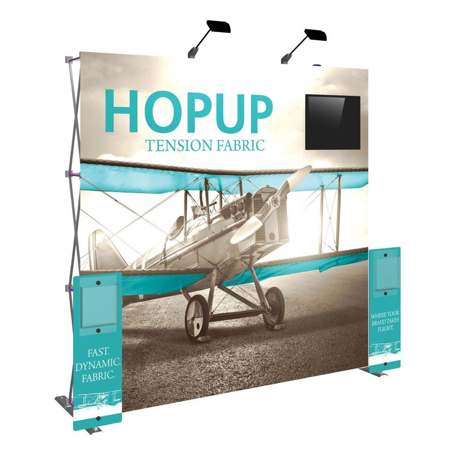 Hopup 8ft Dimension Kit 01 Display - TradeShowPlus