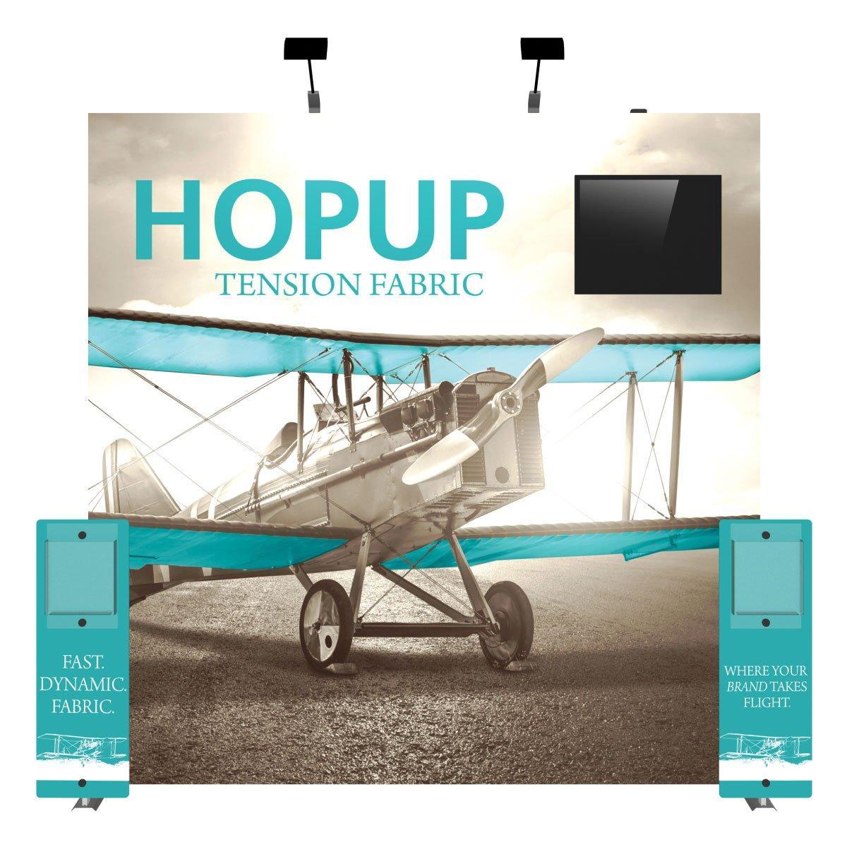 Hopup 8ft Dimension Kit 01 Display - TradeShowPlus