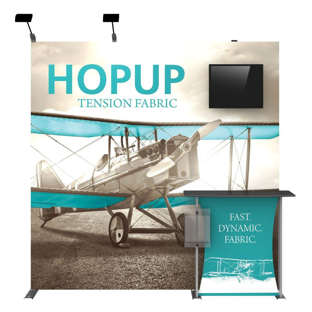 Hopup 8ft Dimension Kit 02 Display - TradeShowPlus