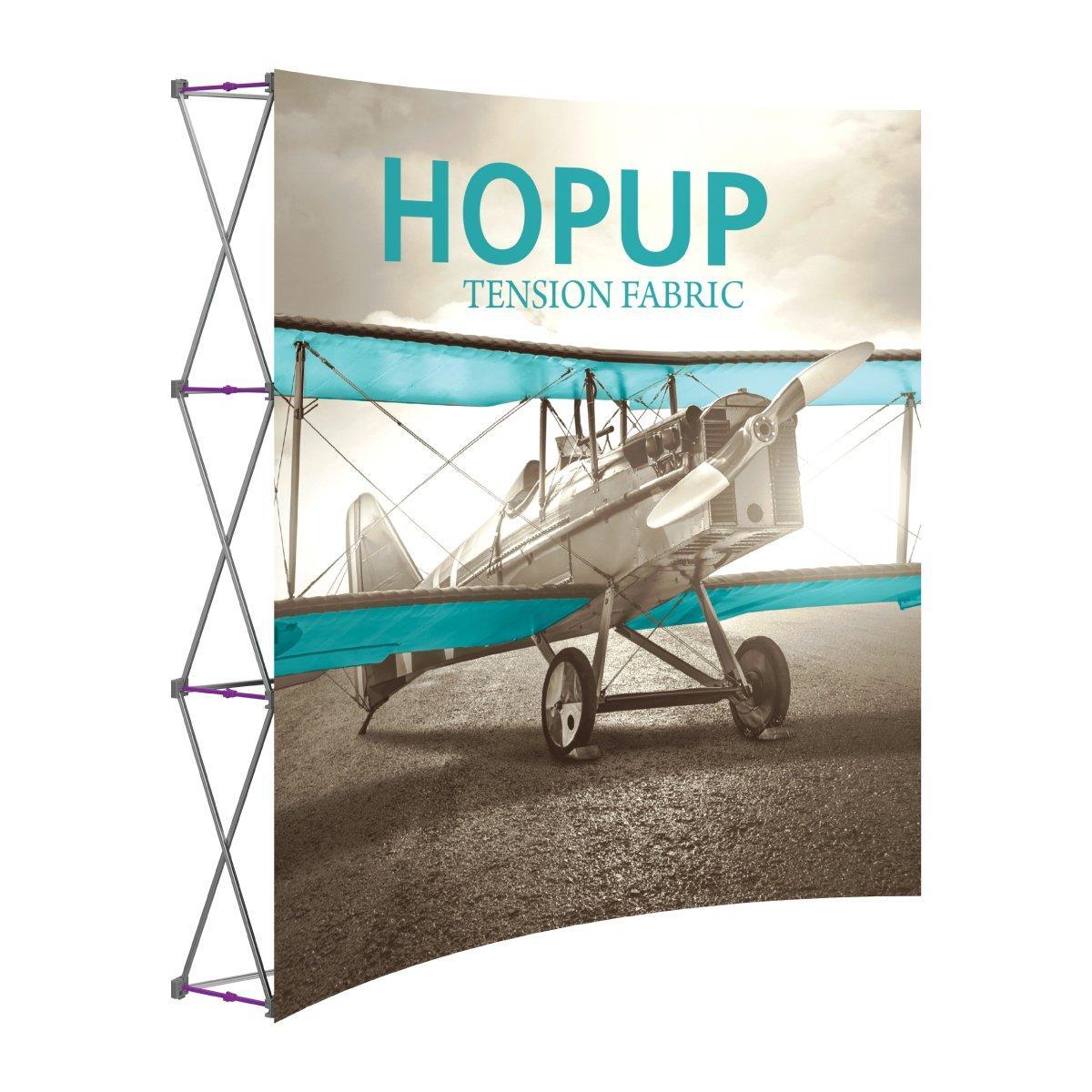 Hopup 8ft Display (Graphics Only) - TradeShowPlus