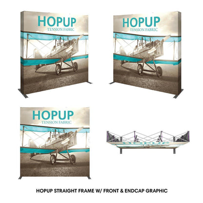 Hopup 8ft Display - TradeShowPlus