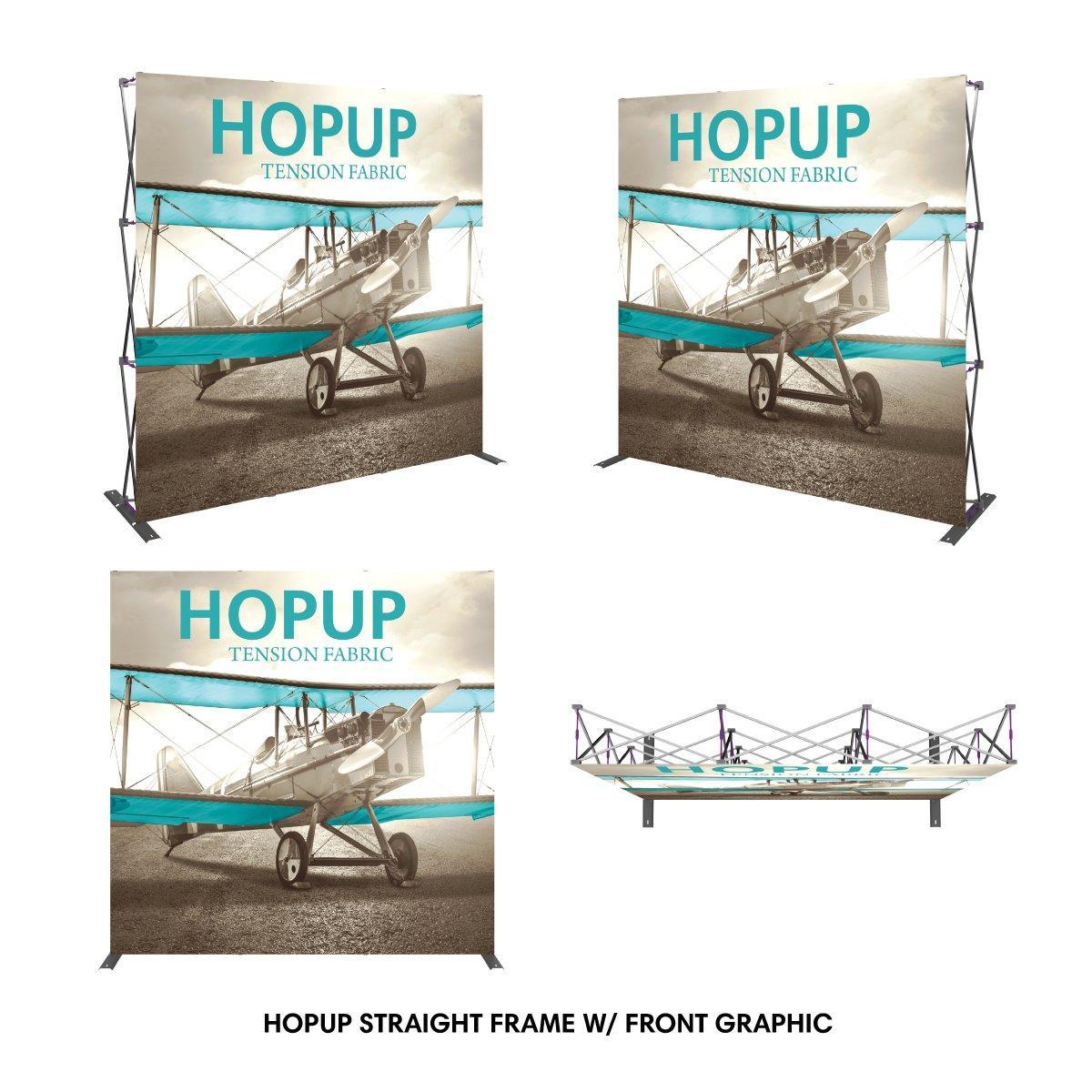 Hopup 8ft Display - TradeShowPlus