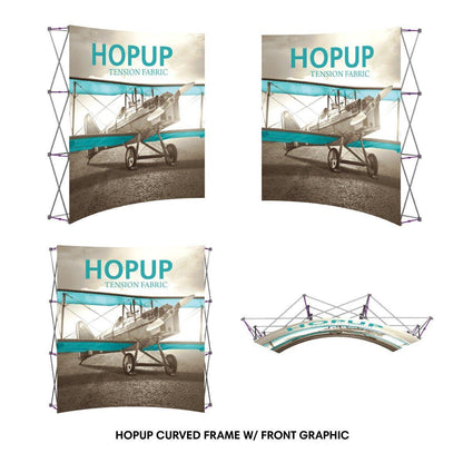 Hopup 8ft Display - TradeShowPlus