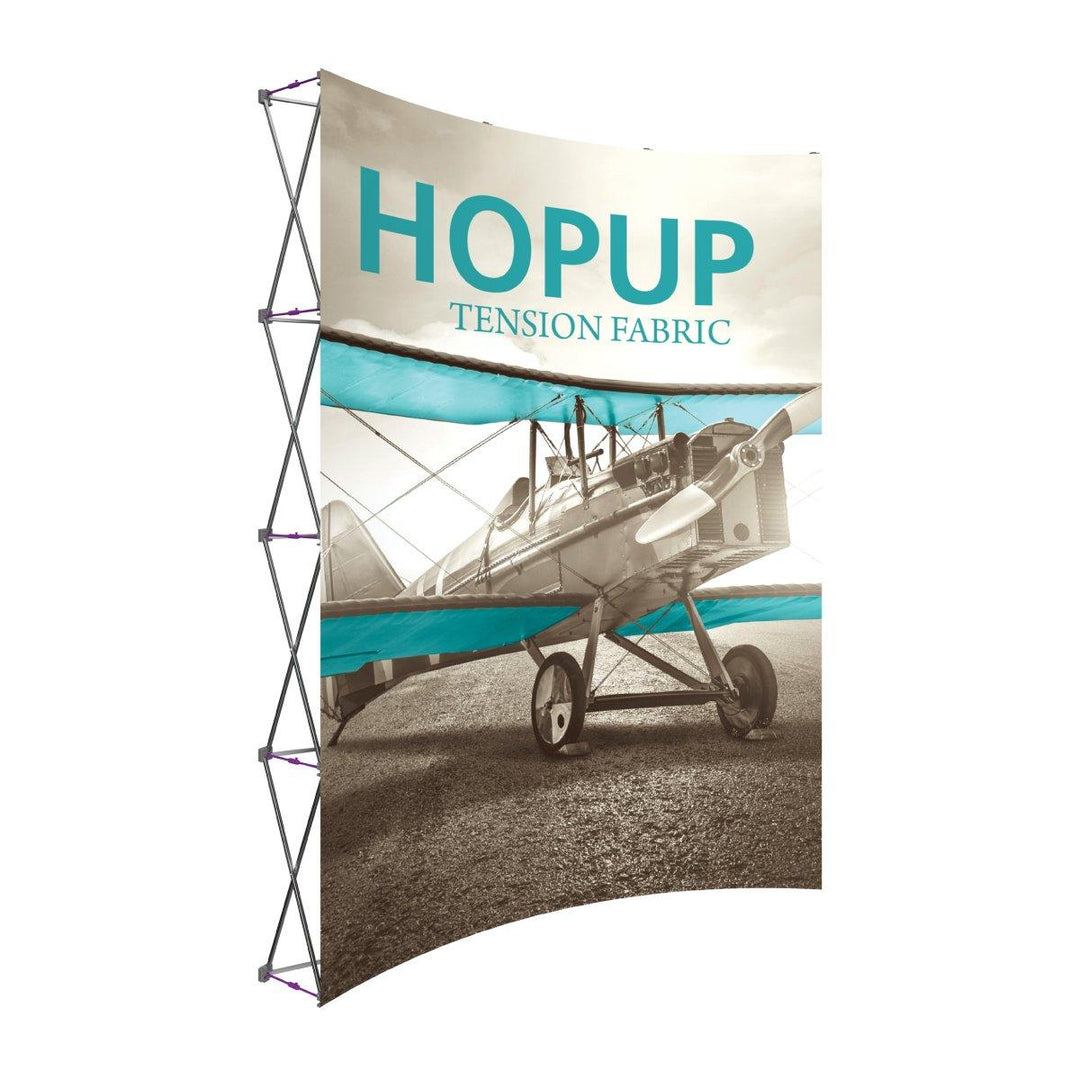 Hopup 8ft Extra Tall Display (Graphics Only) - TradeShowPlus