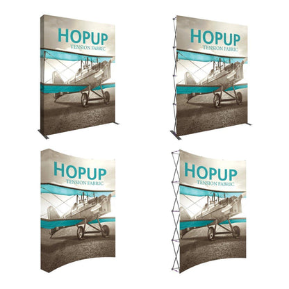 Hopup 8ft Extra Tall Display (Graphics Only) - TradeShowPlus