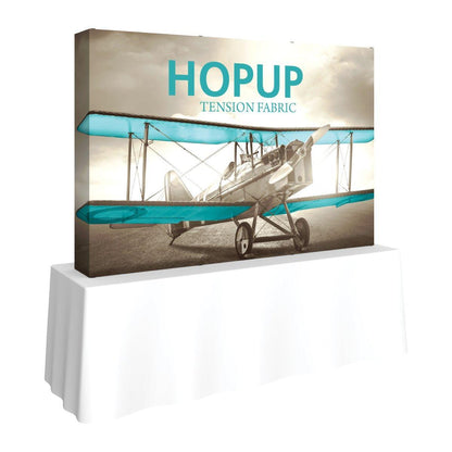 Hopup 8ft Tabletop Display (Graphics Only) - TradeShowPlus