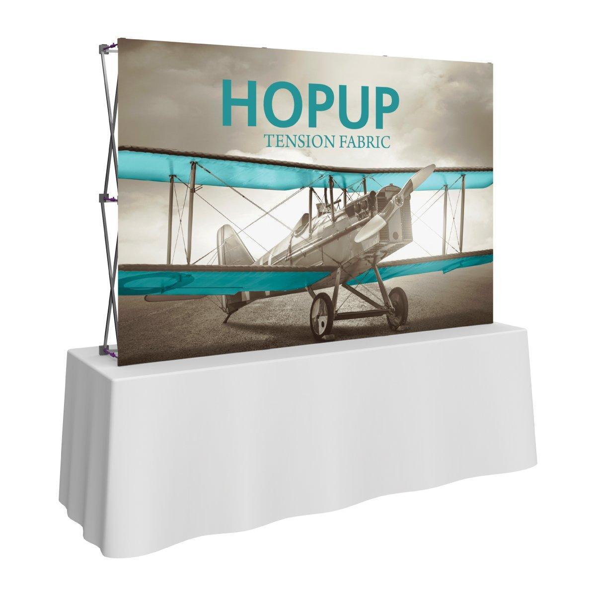 Hopup 8ft Tabletop Display (Graphics Only) - TradeShowPlus