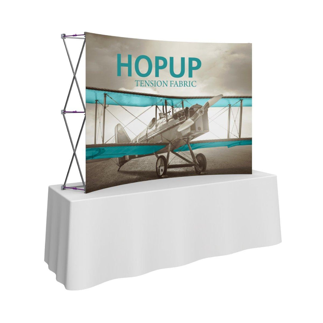 Hopup 8ft Tabletop Display (Graphics Only) - TradeShowPlus