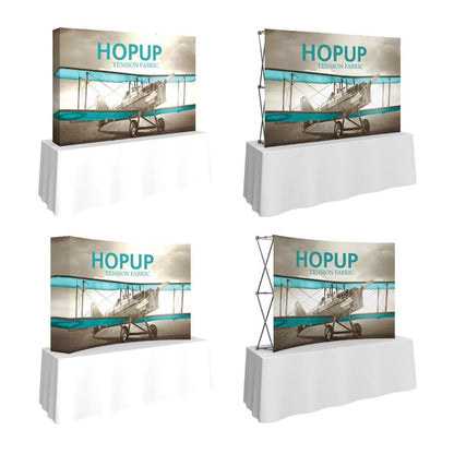 Hopup 8ft Tabletop Display (Graphics Only) - TradeShowPlus