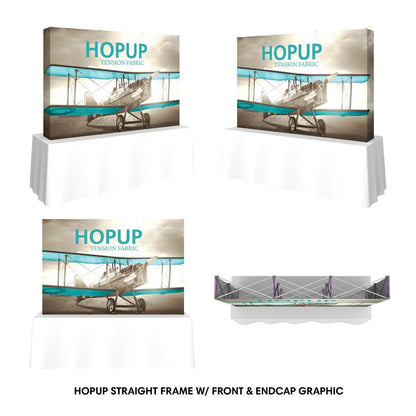 Hopup 8ft Tabletop Display - TradeShowPlus