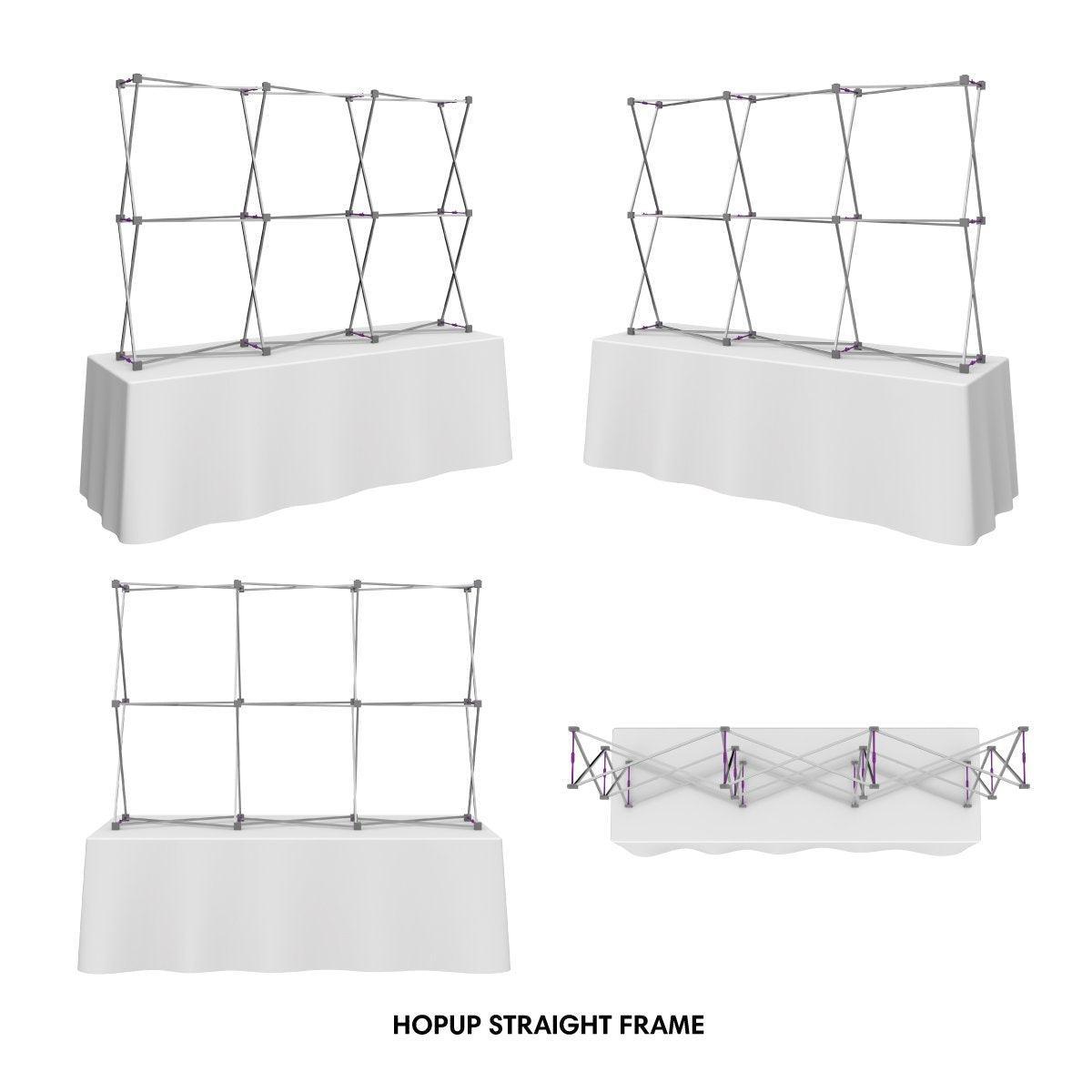 Hopup 8ft Tabletop Display - TradeShowPlus