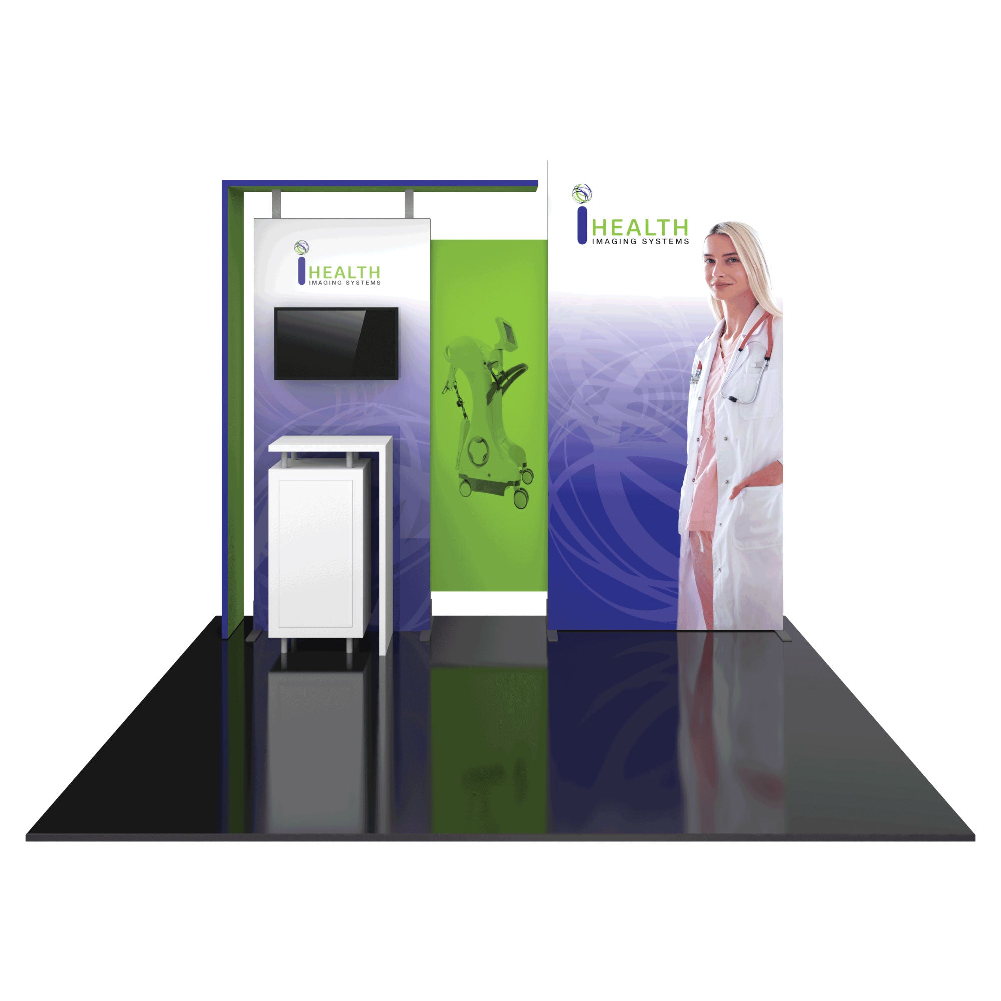 Hybrid Pro 10ft Backlit Modular Backwall Kit 03