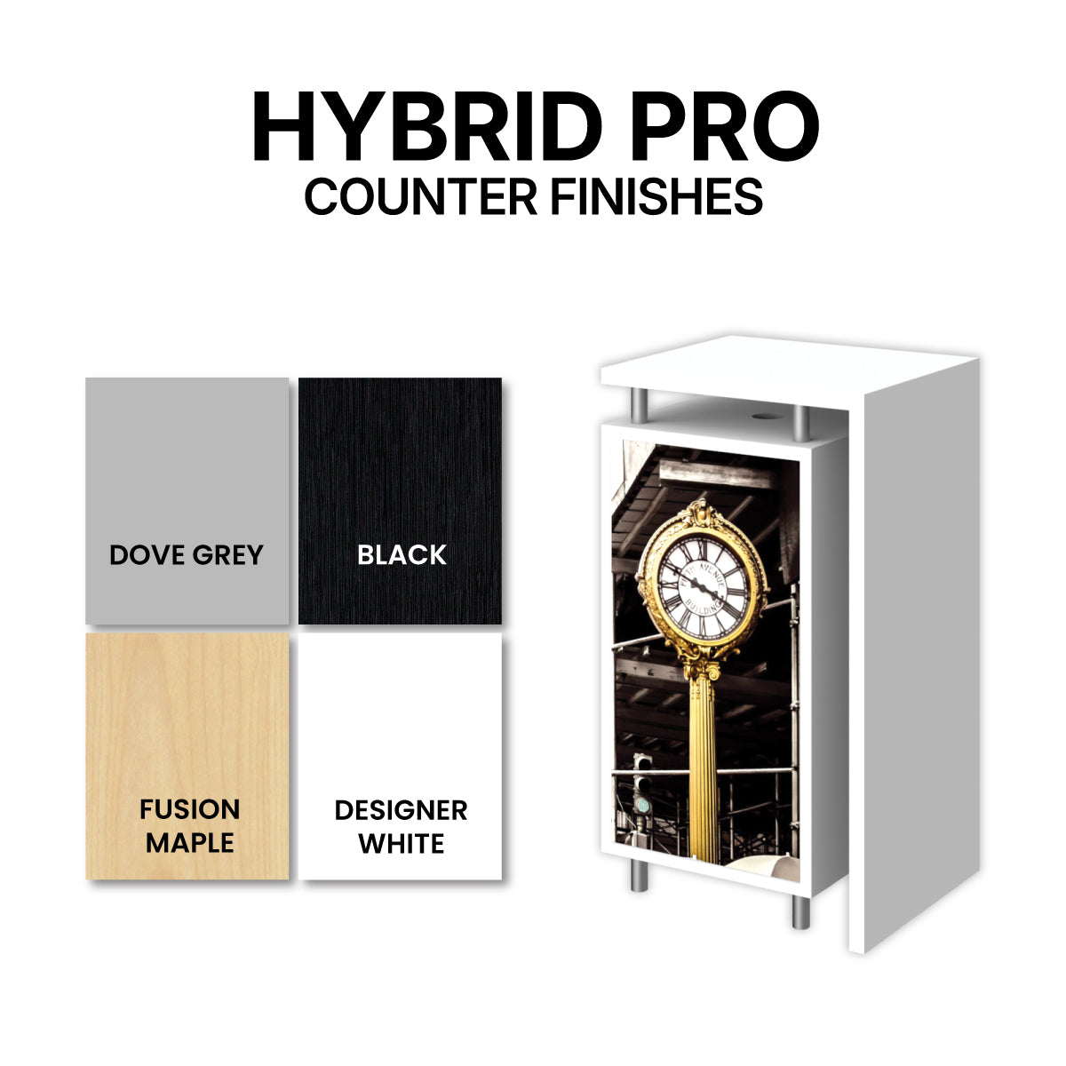 Hybrid Pro 10ft Backlit Modular Backwall Kit 03