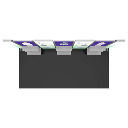 Hybrid Pro 20ft Backlit Modular Backwall Kit 37