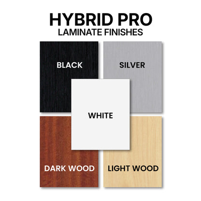 Hybrid Pro laminate finish options for modular displays in trade shows and exhibitions