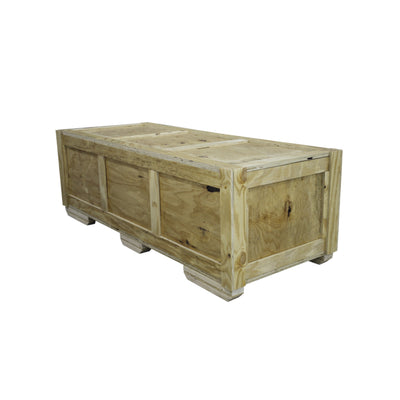 Modular wooden crate for shipping and storage in trade shows and exhibitions